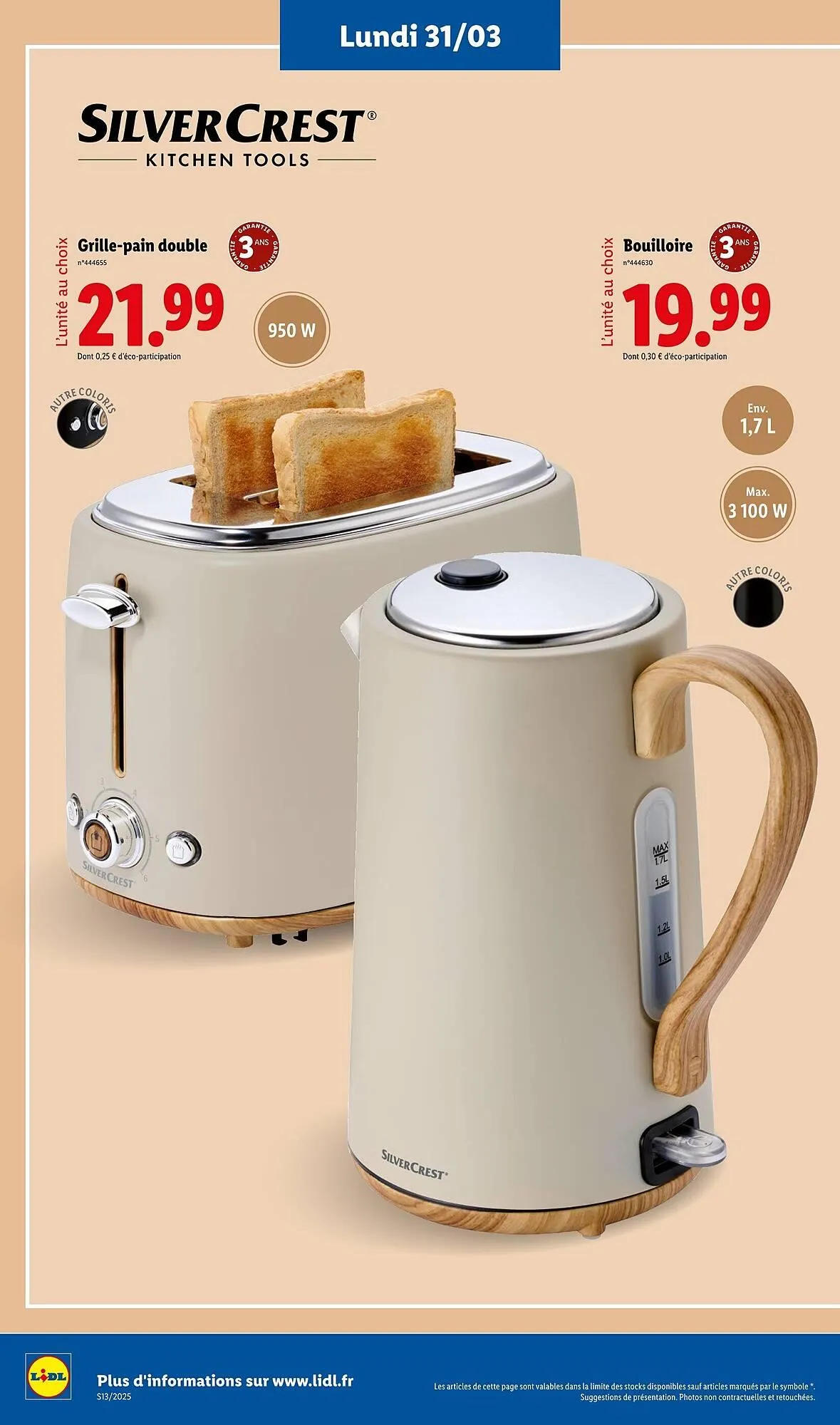 Catalogue Lidl du 31 mars au 3 avril 2025 - Catalogue page 6