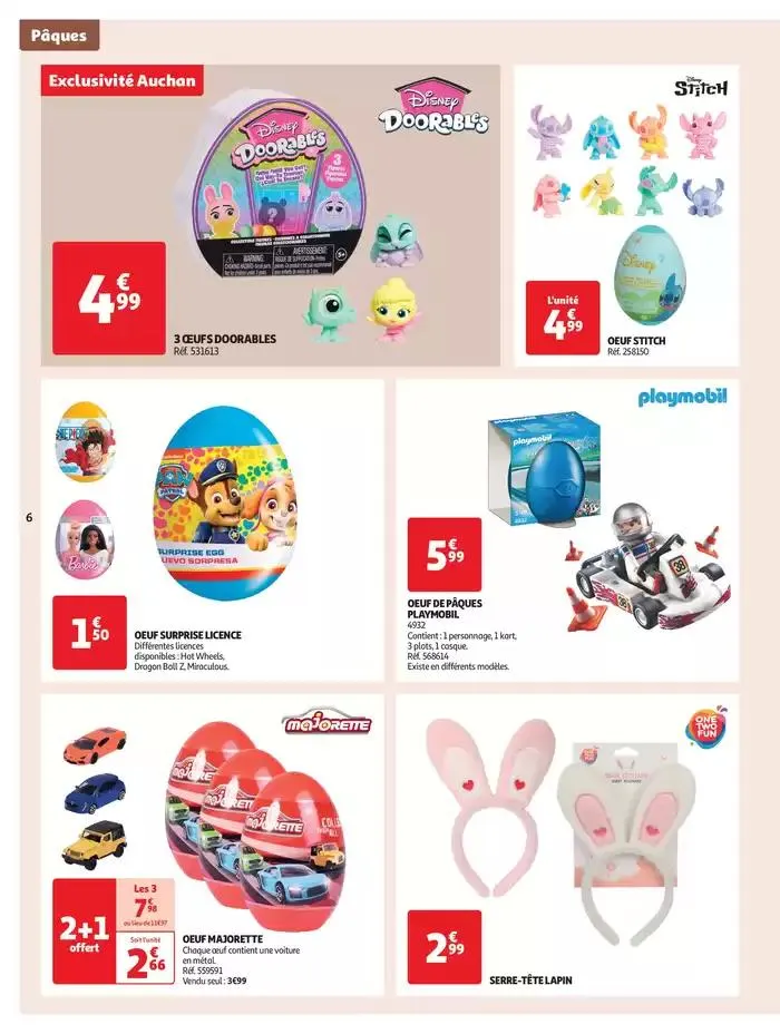 Des prix aussi bas, c'est le top du 8 avril au 21 avril 2025 - Catalogue page 6