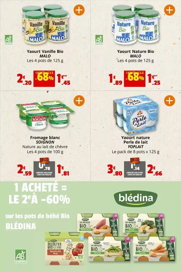 SAINES, SAVOUREUSES ET À PRIX TOUT DOUX ! du 26 mars au 6 avril 2025 - Catalogue page 10