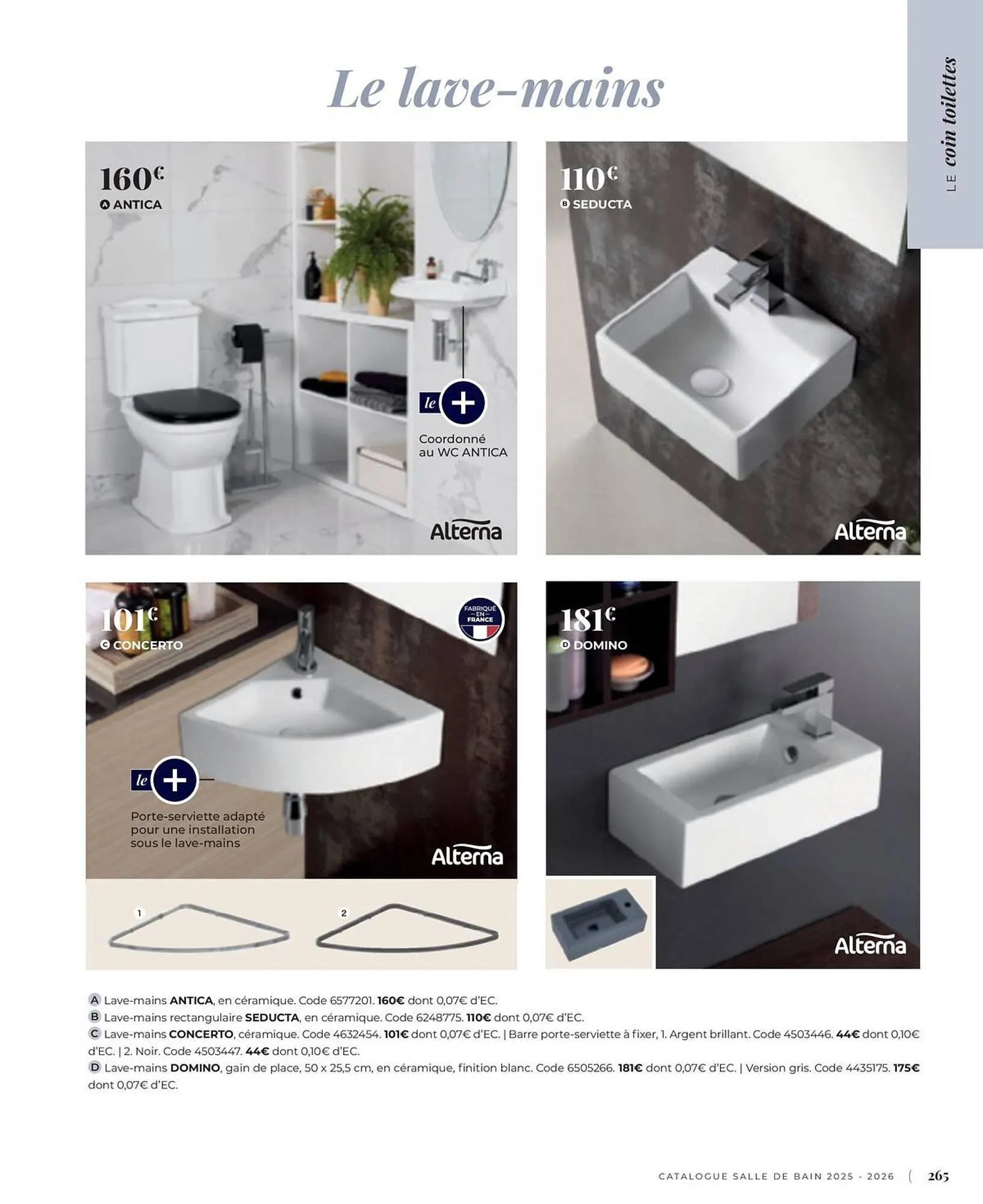 Catalogue Cedeo du 3 juin au 31 décembre 2025 - Catalogue page 265