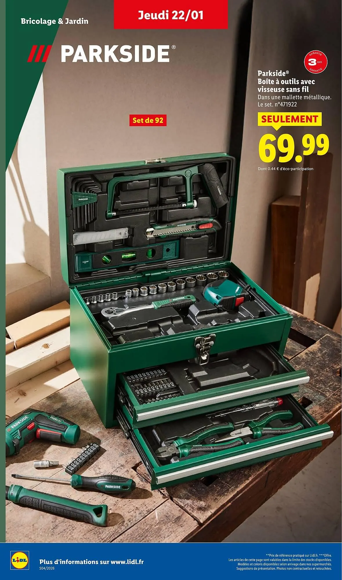 Catalogue Lidl du 22 janvier au 28 janvier 2026 - Catalogue page 46