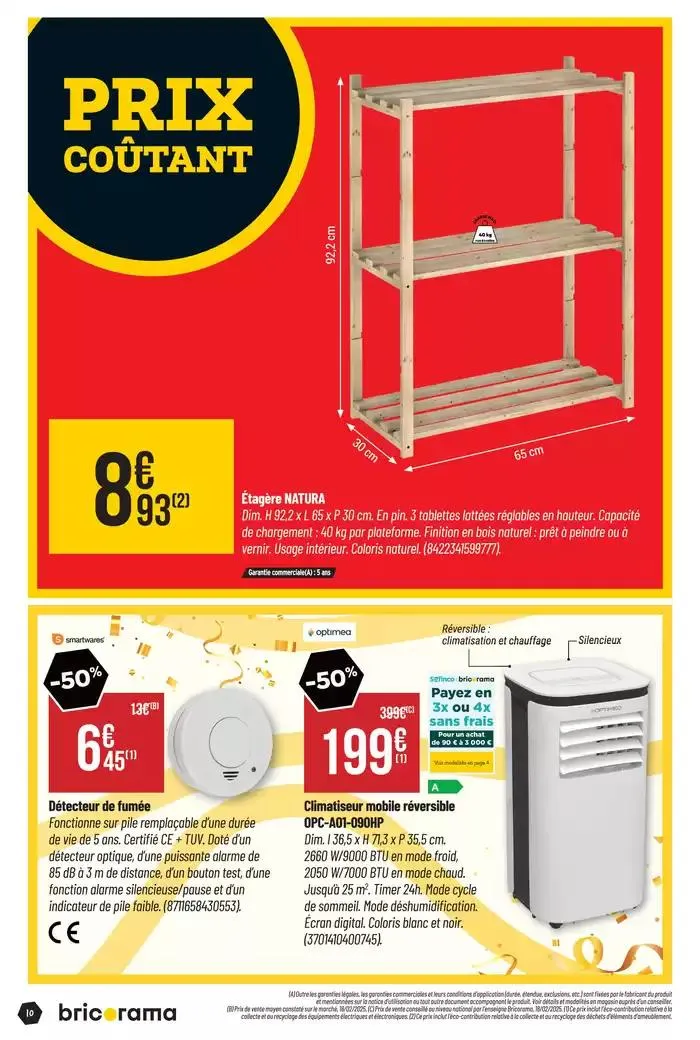 Célébrons les 50 ans Bricorama du 7 mai au 18 mai 2025 - Catalogue page 10