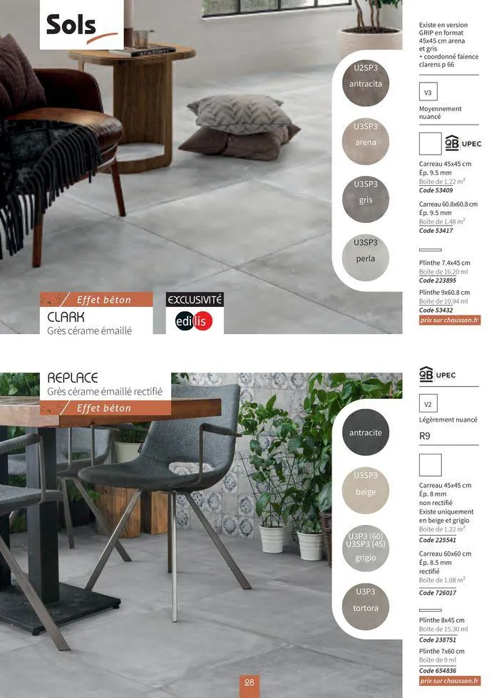 Carrelage & Parquet 2024-2025 du 22 août au 31 mai 2025 - Catalogue page 30