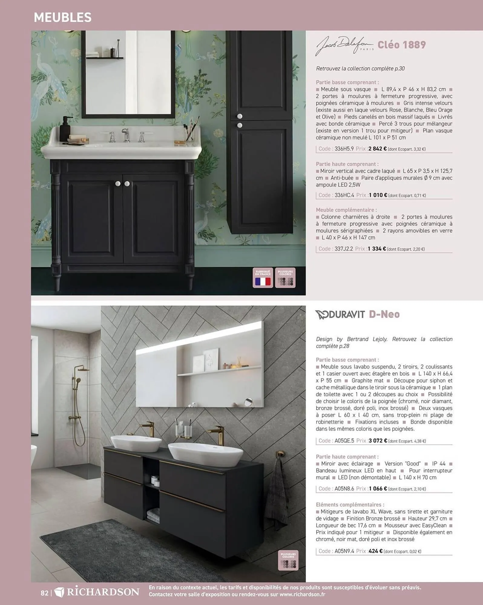 Catalogue Richardson du 11 avril au 31 décembre 2025 - Catalogue page 84