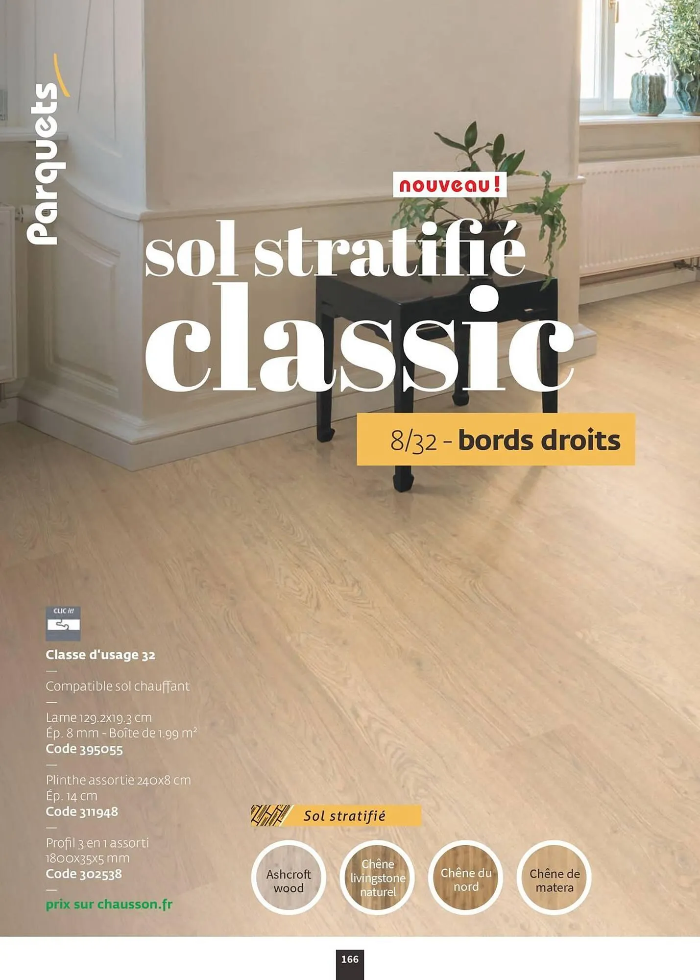 Catalogue Chausson Matériaux du 12 septembre au 31 décembre 2026 - Catalogue page 168