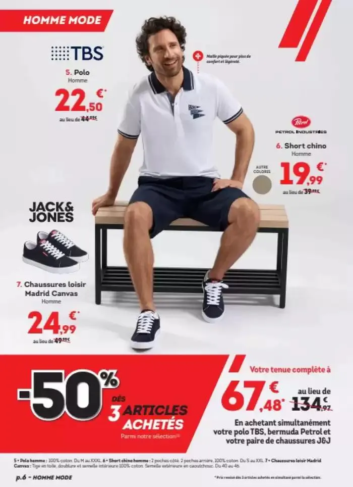 -50% sur le 3 articles achetés du 30 avril au 18 mai 2025 - Catalogue page 6