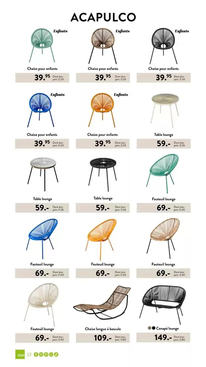 Collection de jardin 2025 du 3 mars au 30 septembre 2025 - Catalogue page 22