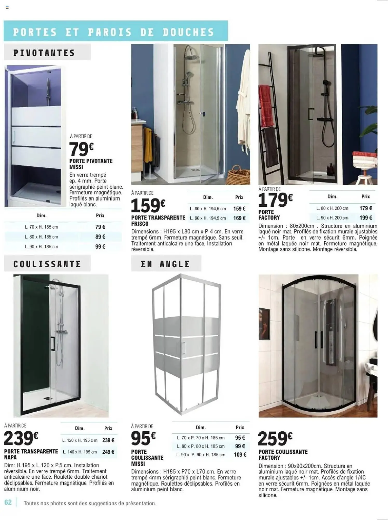 Catalogue E.Leclerc Brico du 7 janvier au 31 décembre 2025 - Catalogue page 62