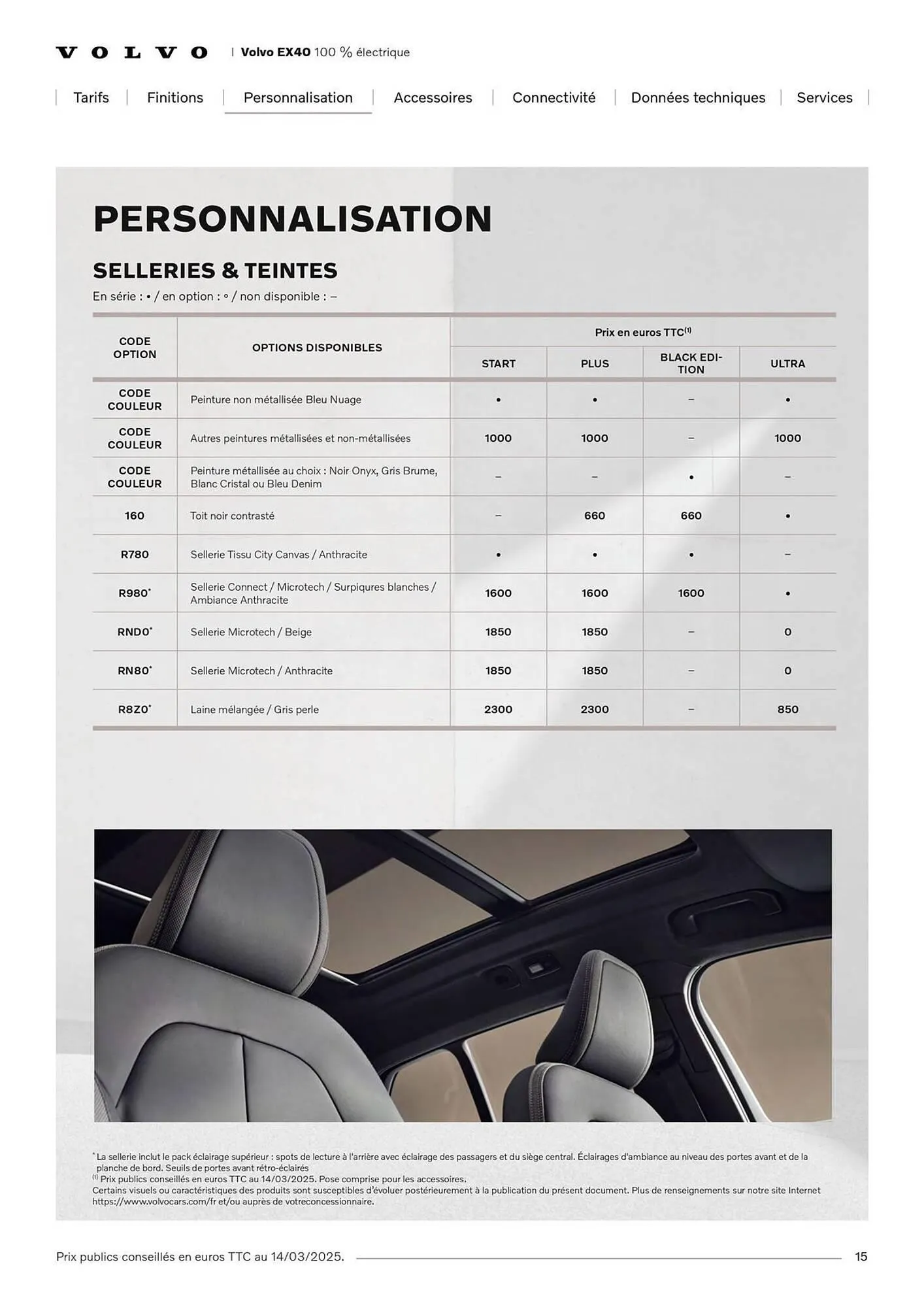 Catalogue VOLVO du 7 janvier au 31 janvier 2027 - Catalogue page 15