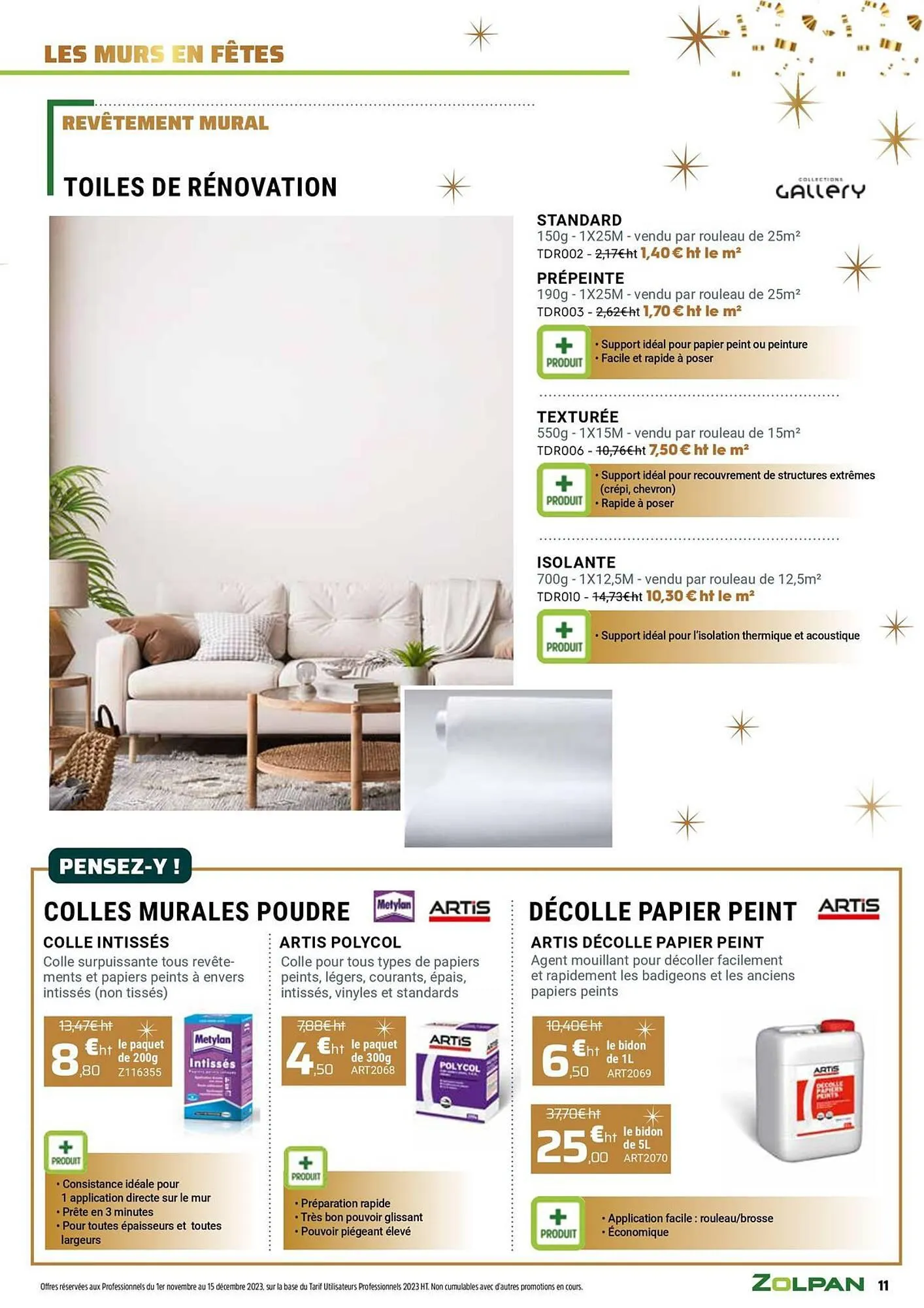 Catalogue Zolpan du 3 novembre au 15 décembre 2023 - Catalogue page 11