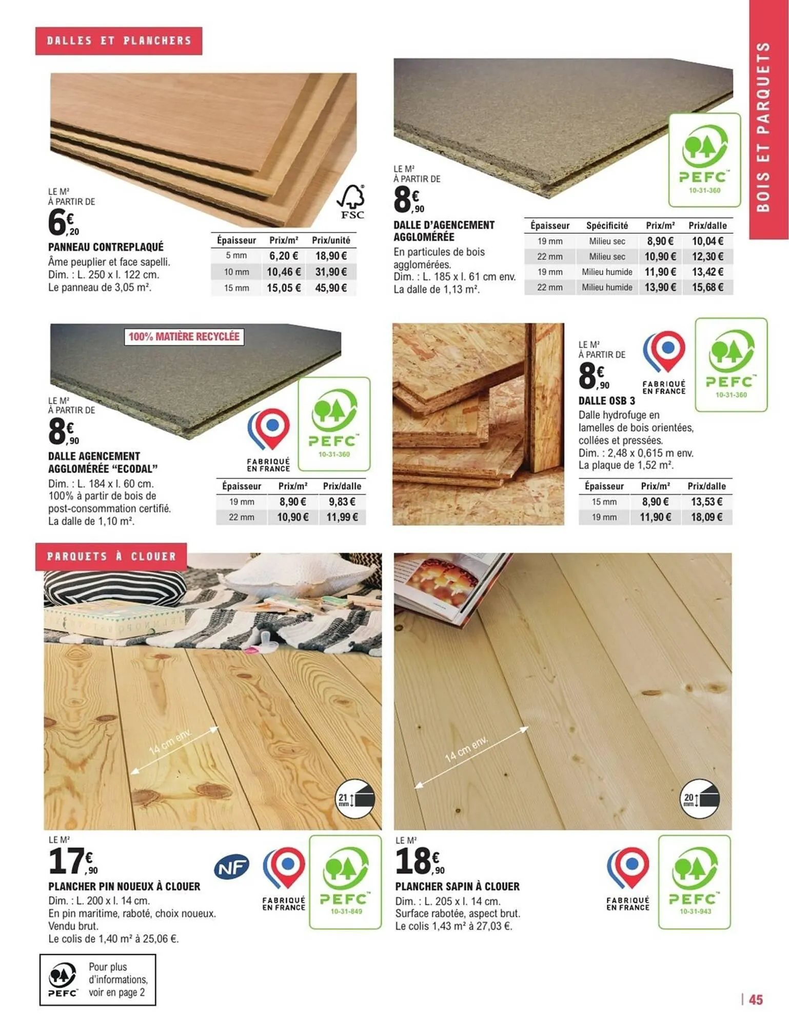 Catalogue E.Leclerc Brico du 28 mai au 31 décembre 2025 - Catalogue page 45