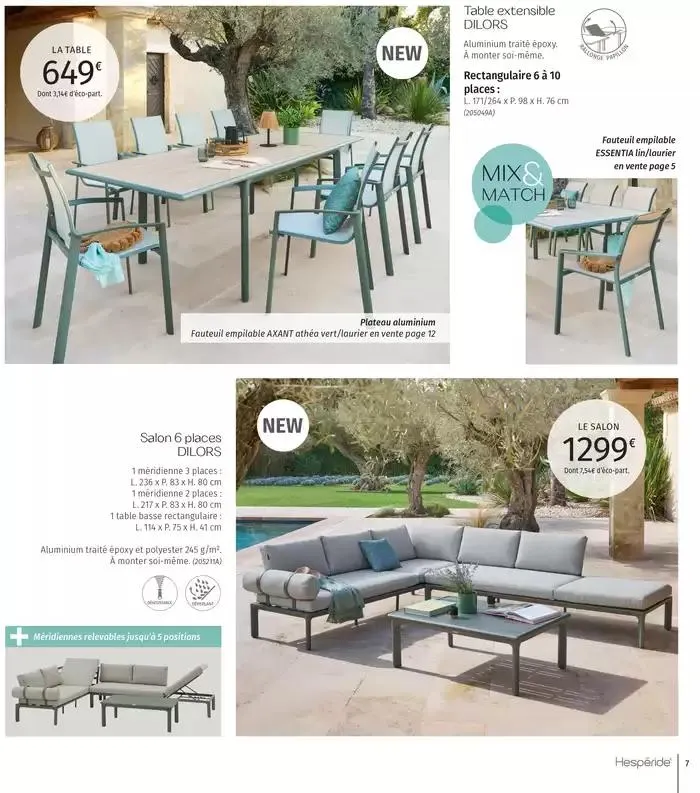 Hesperide 2025 du 12 février au 31 août 2025 - Catalogue page 7