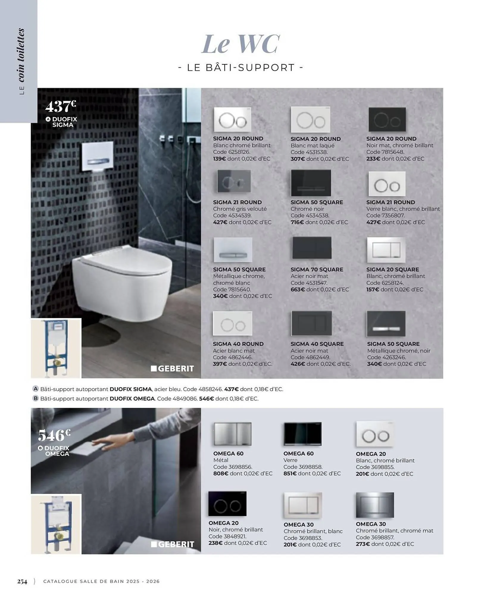 Catalogue Cedeo du 3 juin au 31 décembre 2025 - Catalogue page 254