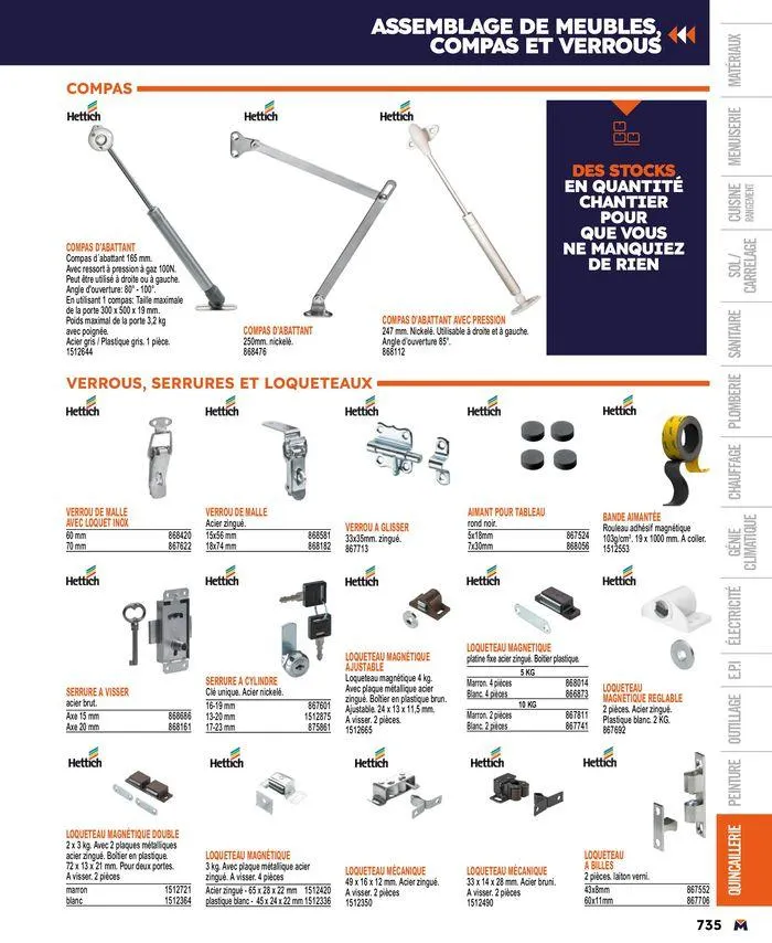 Guide produits 2024 du 15 mars au 31 décembre 2024 - Catalogue page 735