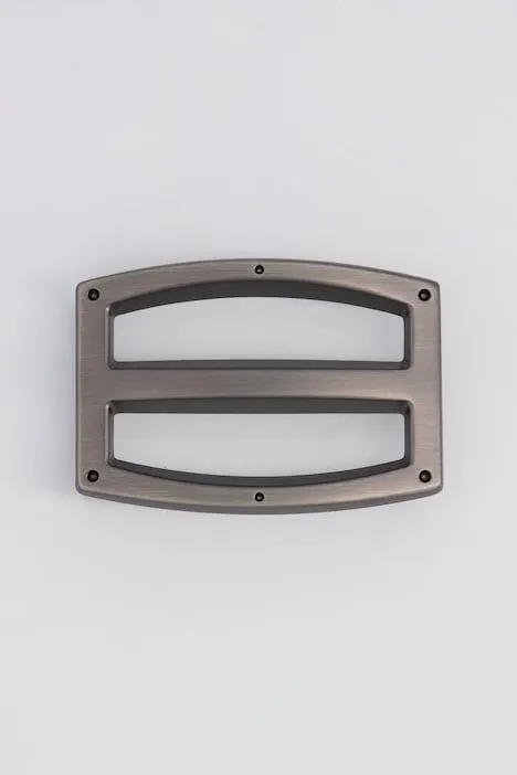 Boucle de ceinture, fermoir interchangeable, métal massif,