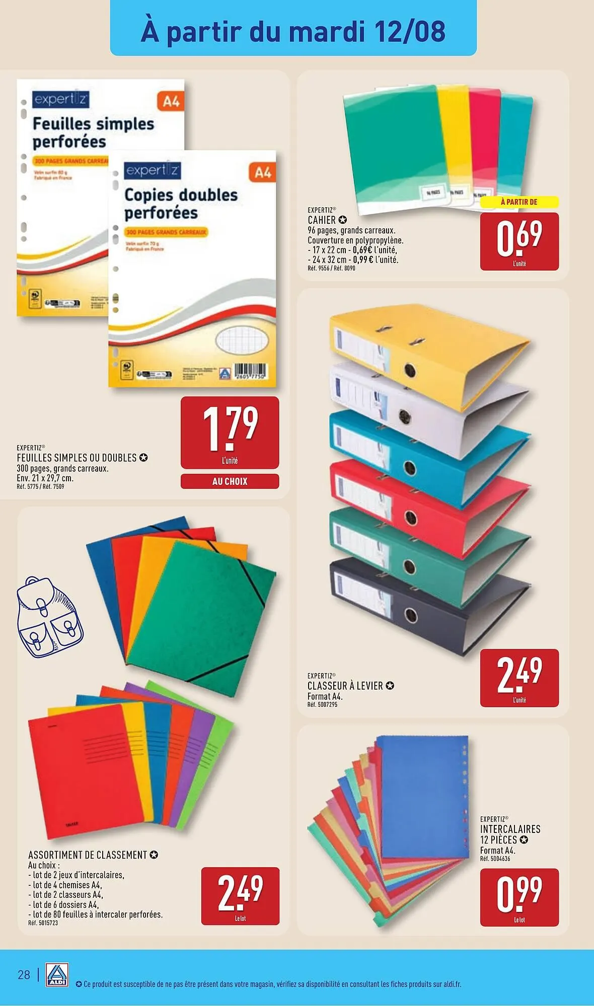 Catalogue ALDI du 12 août au 18 août 2025 - Catalogue page 30