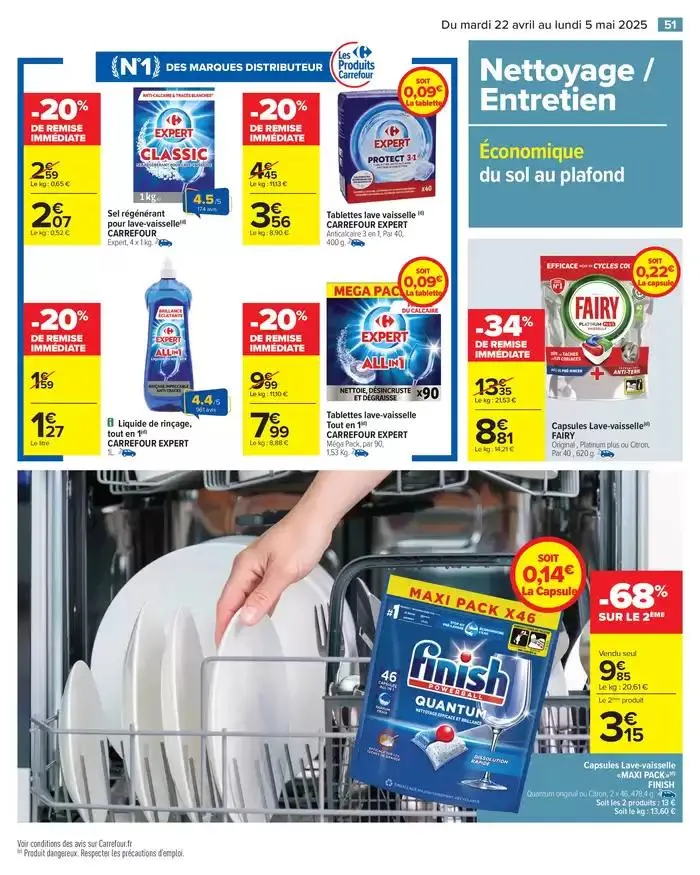 -50% SUR LE 2ÈME SUR TOUT JOKER du 22 avril au 5 mai 2025 - Catalogue page 55