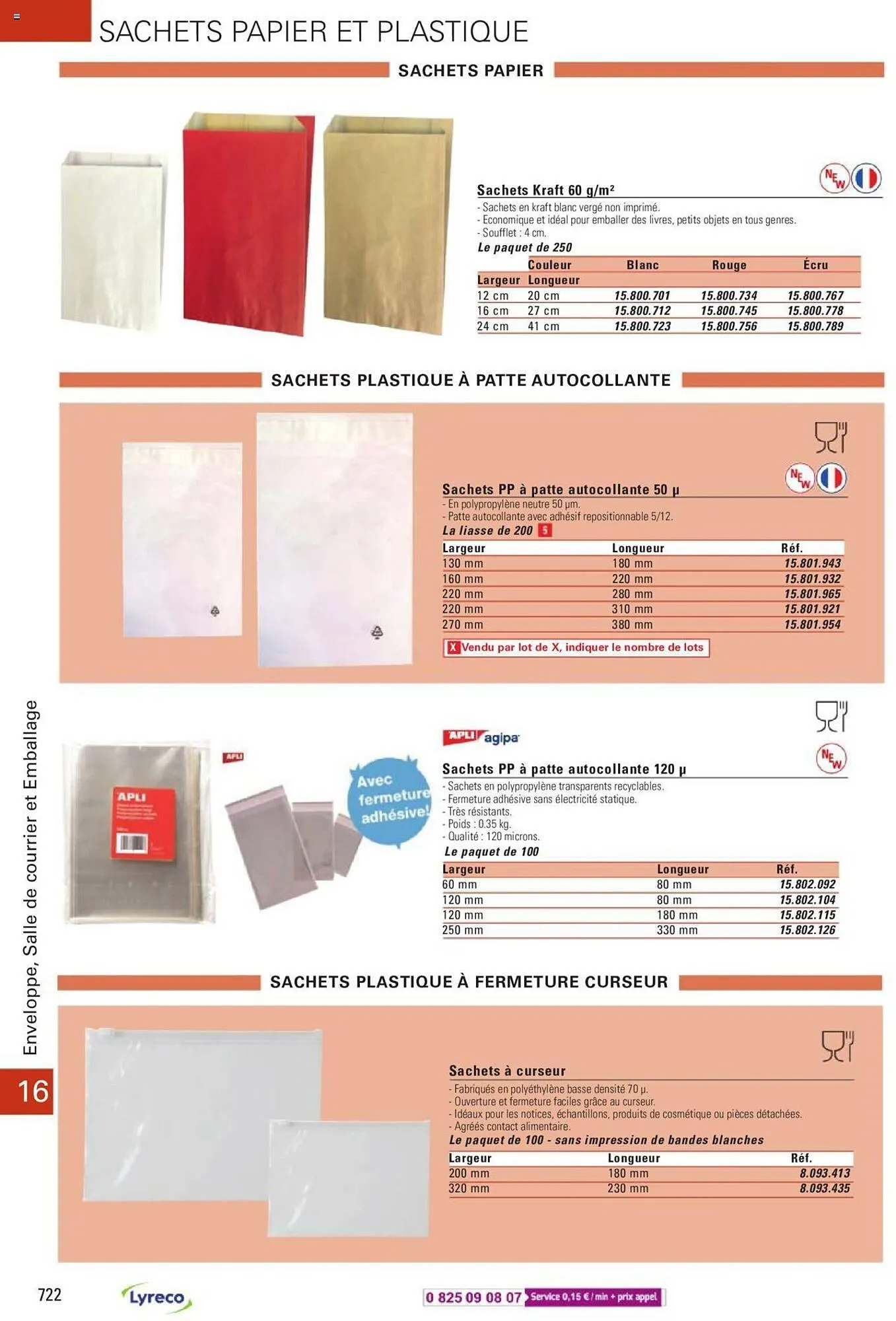 Catalogue Lyreco du 15 mai au 31 décembre 2023 - Catalogue page 722
