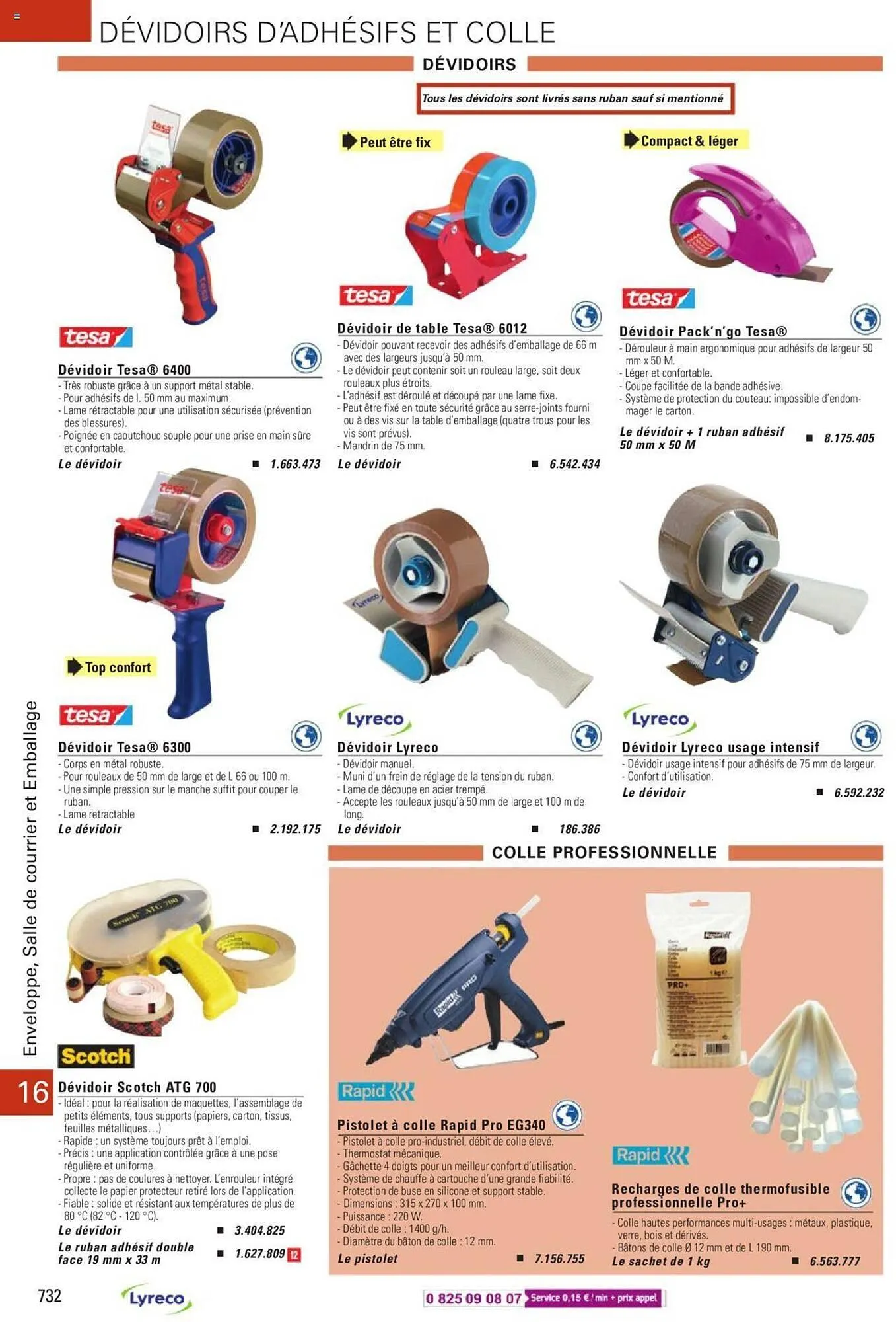 Catalogue Lyreco du 15 mai au 31 décembre 2023 - Catalogue page 732