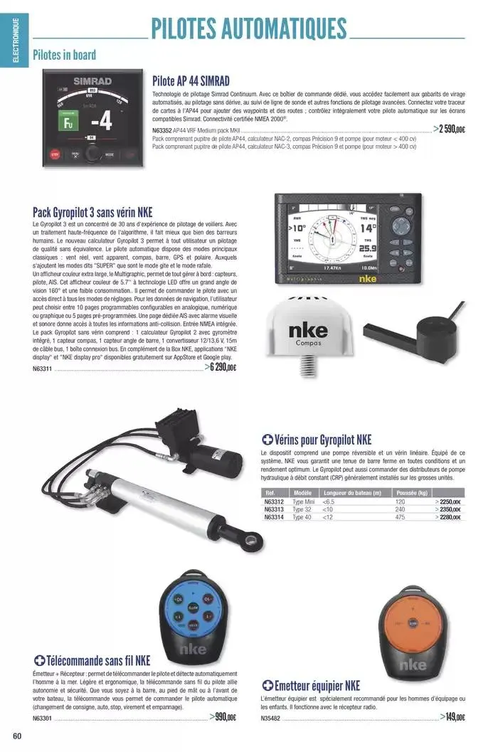 Catalogue Accastillage Diffusion 2025 du 1 janvier au 31 décembre 2025 - Catalogue page 62