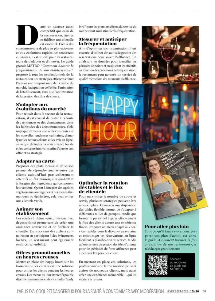 Metro Magazine 15h30 N°12 du 16 décembre au 30 avril 2025 - Catalogue page 33