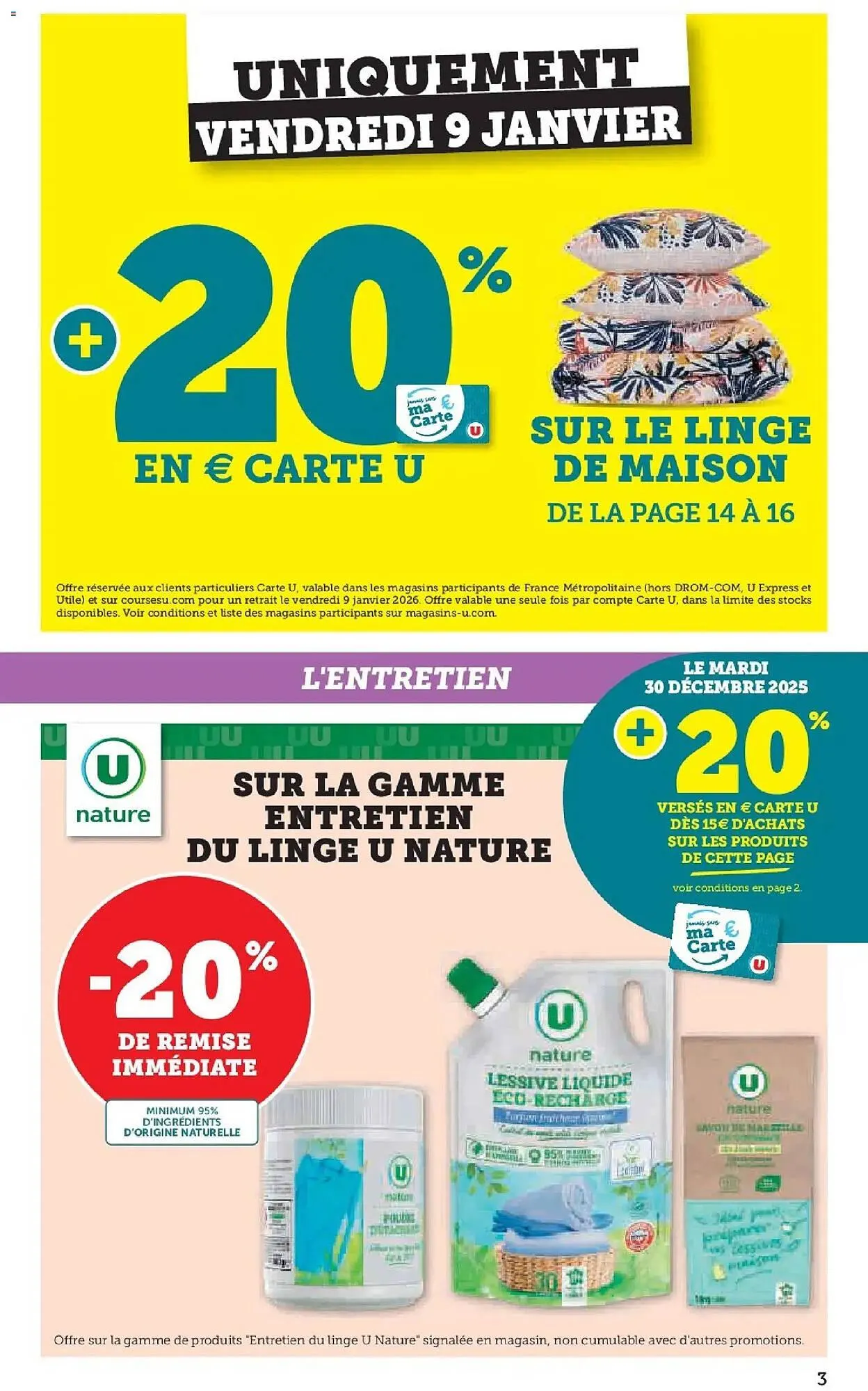 Catalogue Super U du 27 décembre au 11 janvier 2026 - Catalogue page 3
