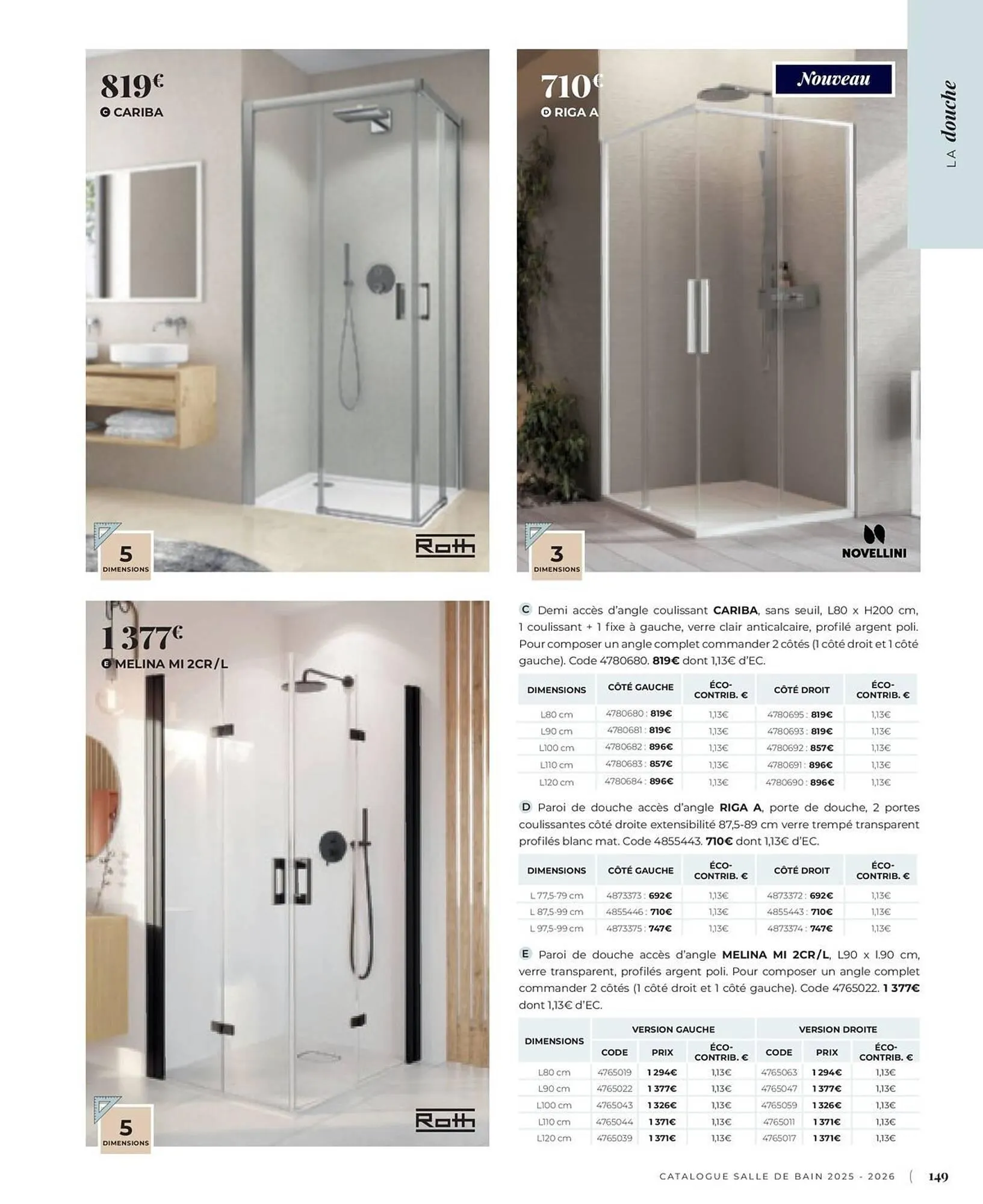 Catalogue Cedeo du 3 juin au 31 décembre 2025 - Catalogue page 149