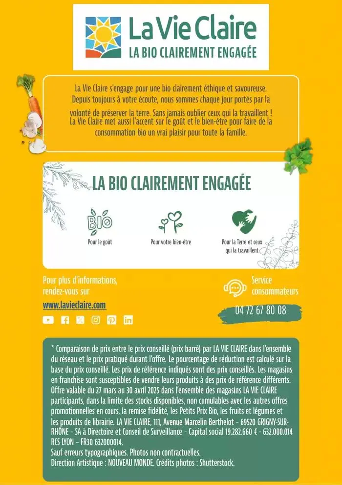 AVRIL 2025 du 27 mars au 30 avril 2025 - Catalogue page 35