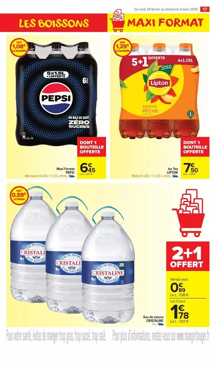 MAXI PROMO MINI PRIX du 24 février au 9 mars 2025 - Catalogue page 19
