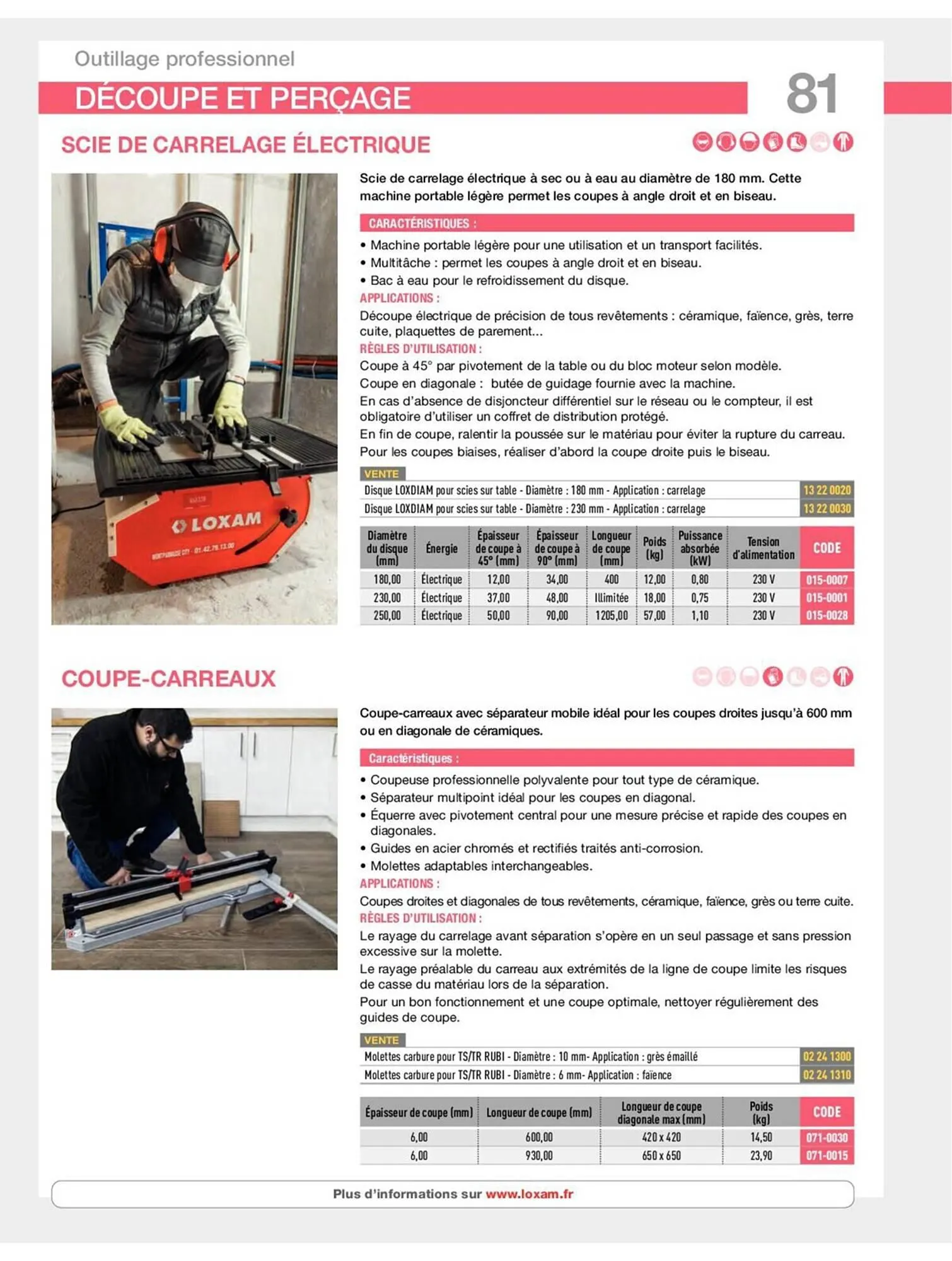 Catalogue Loxam du 19 avril au 31 décembre 2023 - Catalogue page 83
