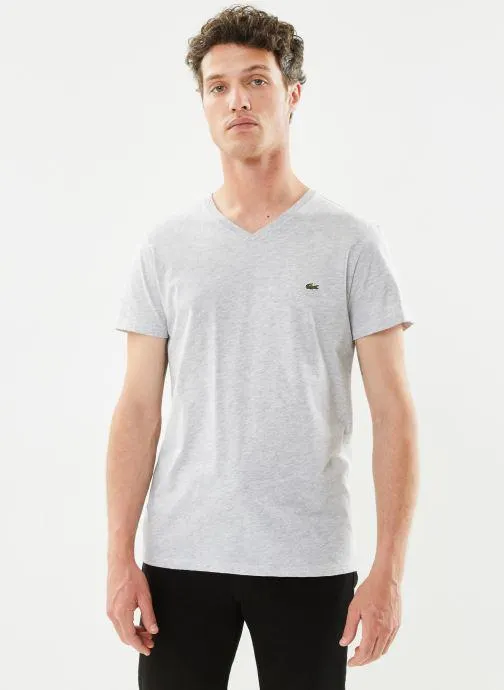 T-Shirt - Classique MC TH6710 Lacoste - Gris