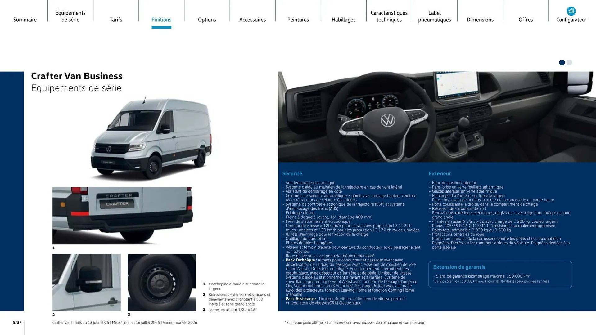 Catalogue Volkswagen du 7 août au 31 mars 2026 - Catalogue page 5