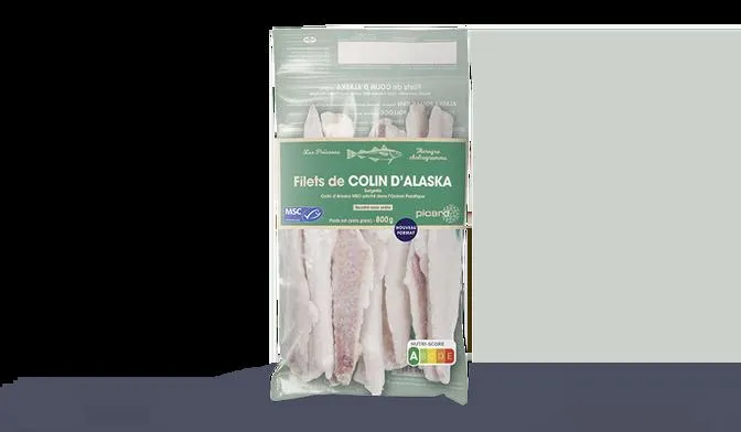 Filets de colin d'Alaska MSC