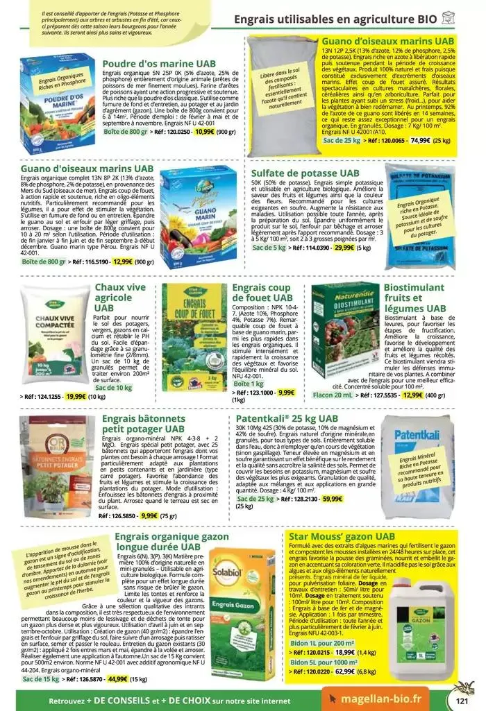 Catalogue Général 2025 du 16 décembre au 31 décembre 2025 - Catalogue page 121