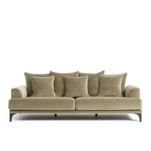 Canapé velours de lin, Armento