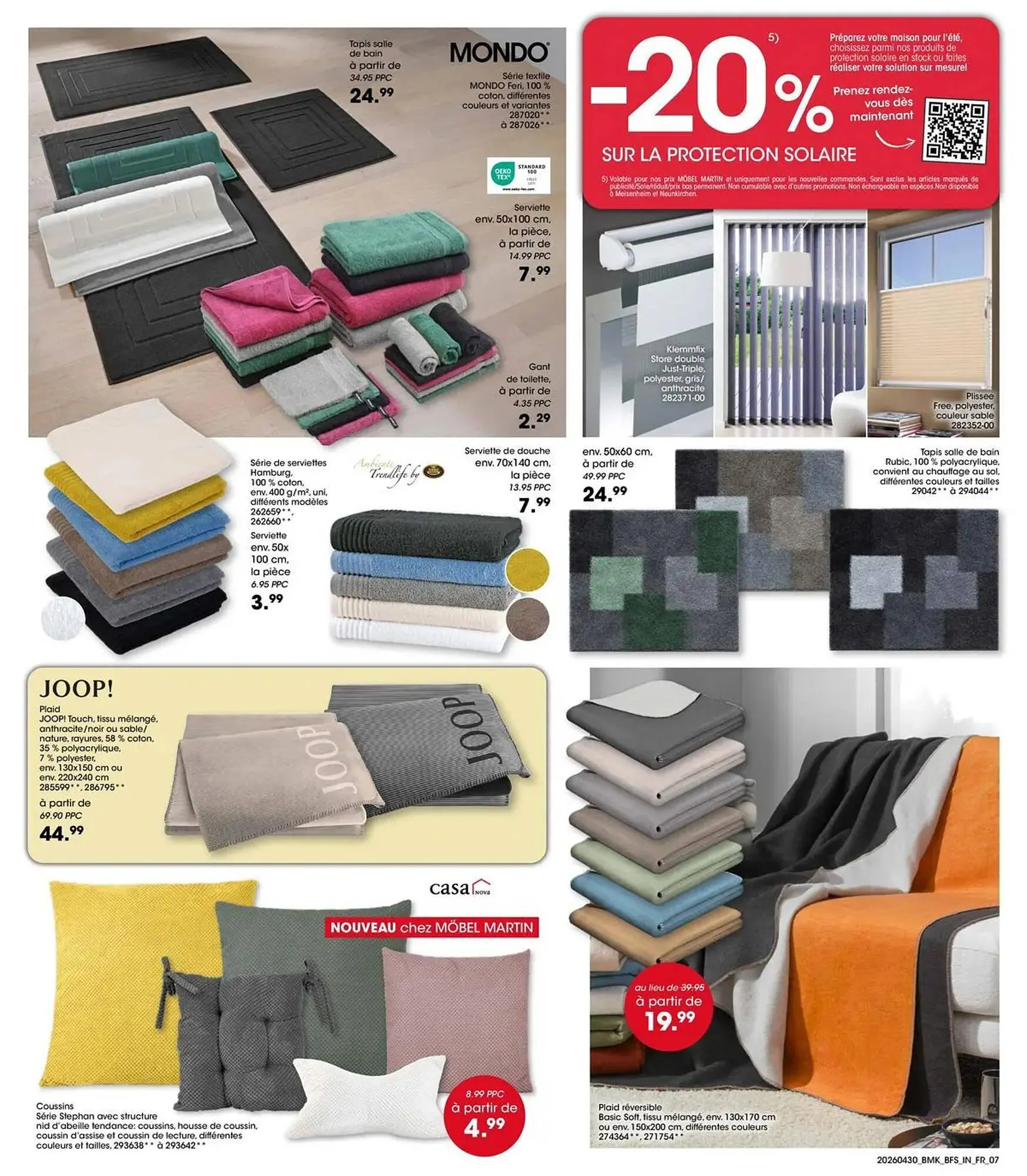 Catalogue Möbel Martin du 29 avril au 31 mai 2026 - Catalogue page 7
