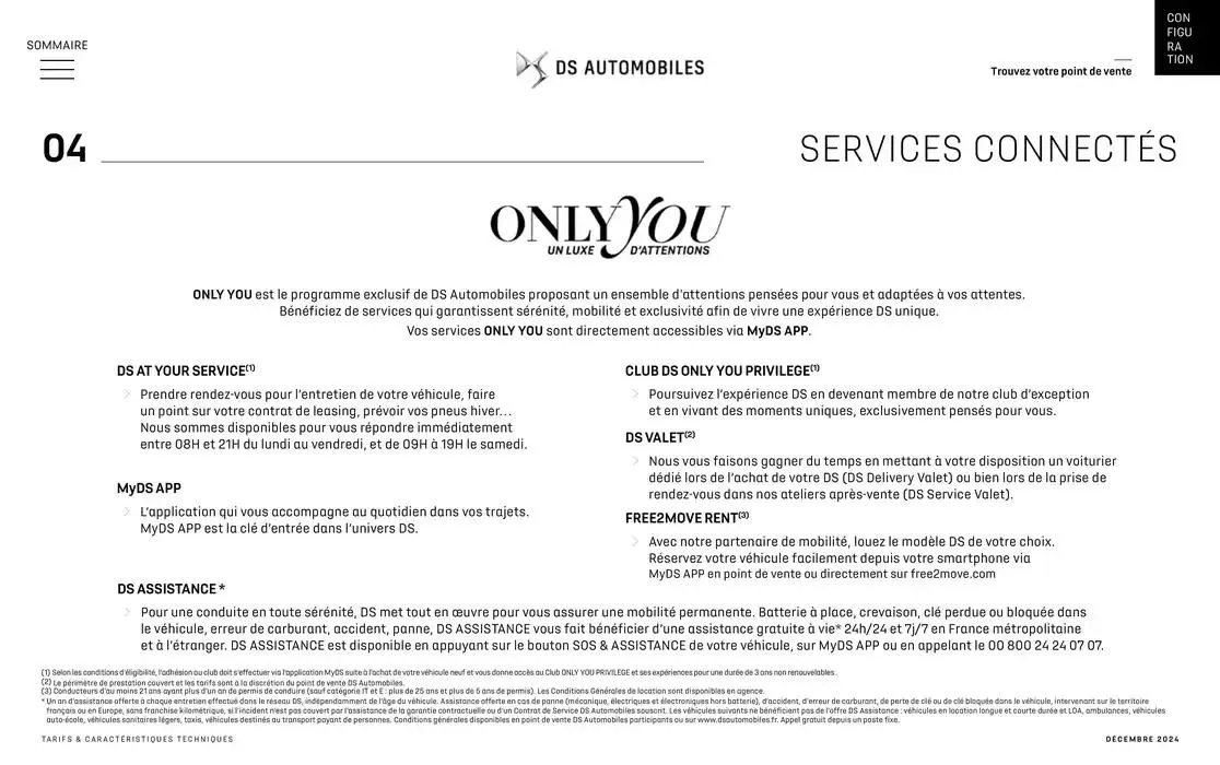 DS 3 du 12 décembre au 12 décembre 2025 - Catalogue page 43