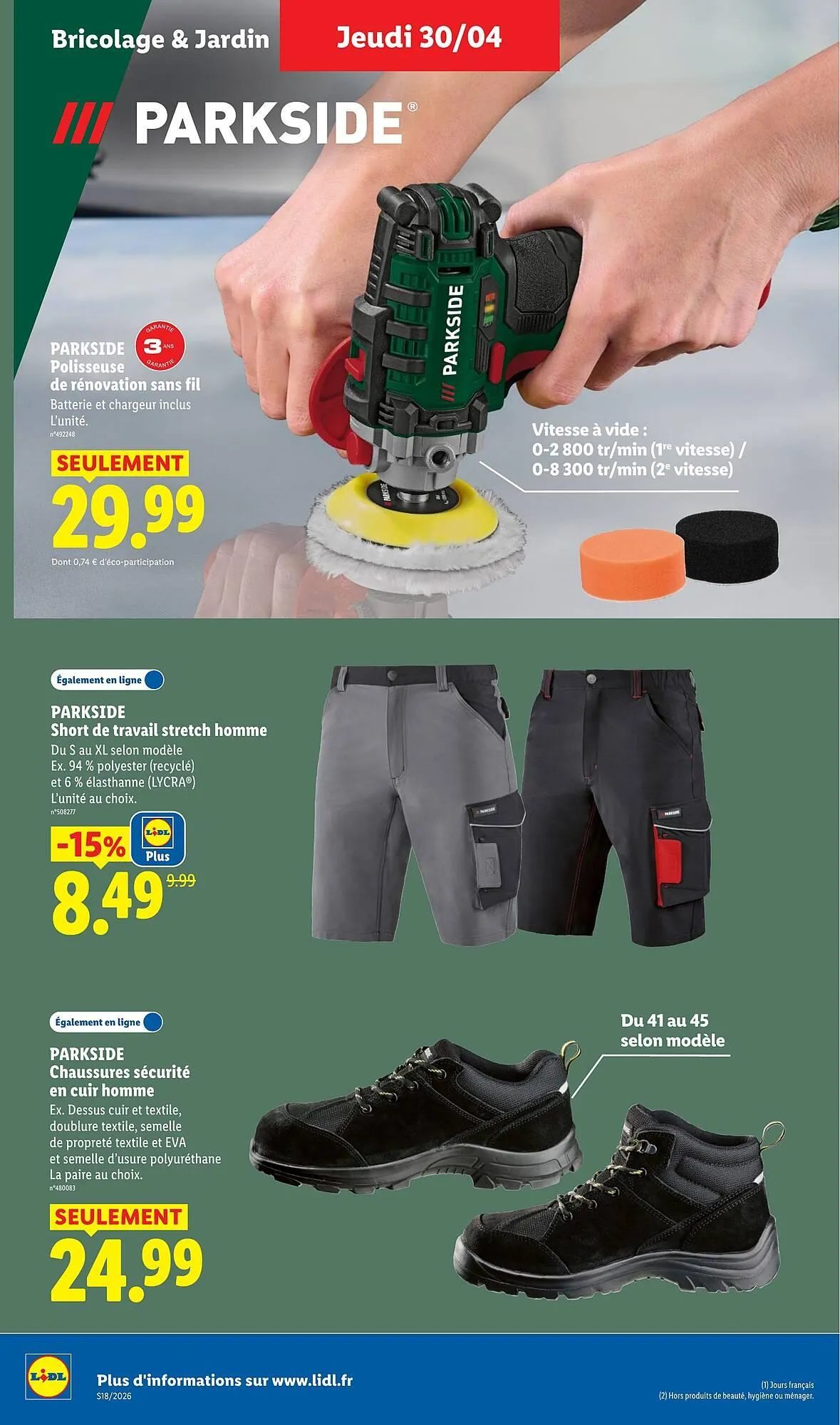 Catalogue Lidl du 30 avril au 6 mai 2026 - Catalogue page 32