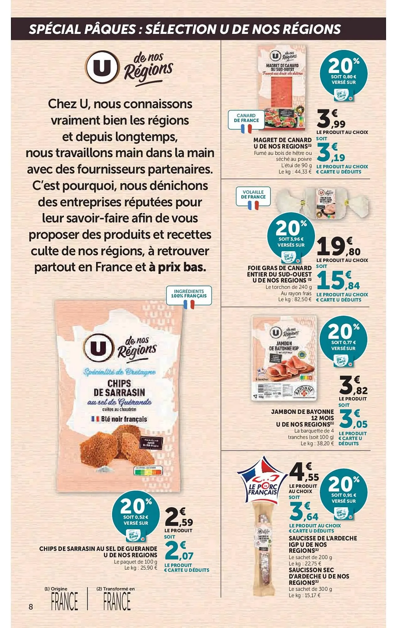 Catalogue Super U du 24 mars au 6 avril 2026 - Catalogue page 8