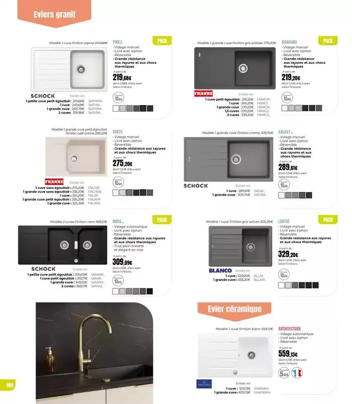 Consultez le menu avant de vous mettre en cuisine. du 7 janvier au 31 décembre 2025 - Catalogue page 104