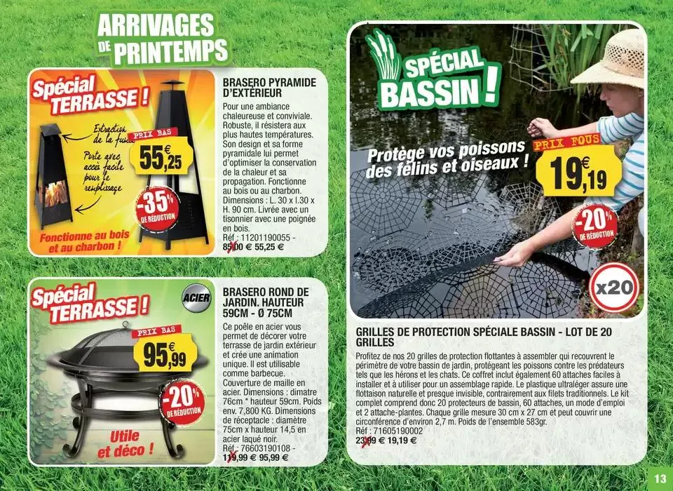 Arrivages de printemps du 6 février au 31 mai 2025 - Catalogue page 13