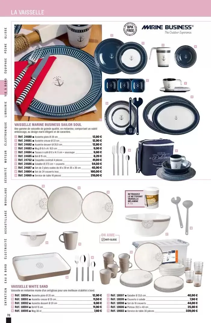 Navigue  du 24 février au 31 décembre 2025 - Catalogue page 76