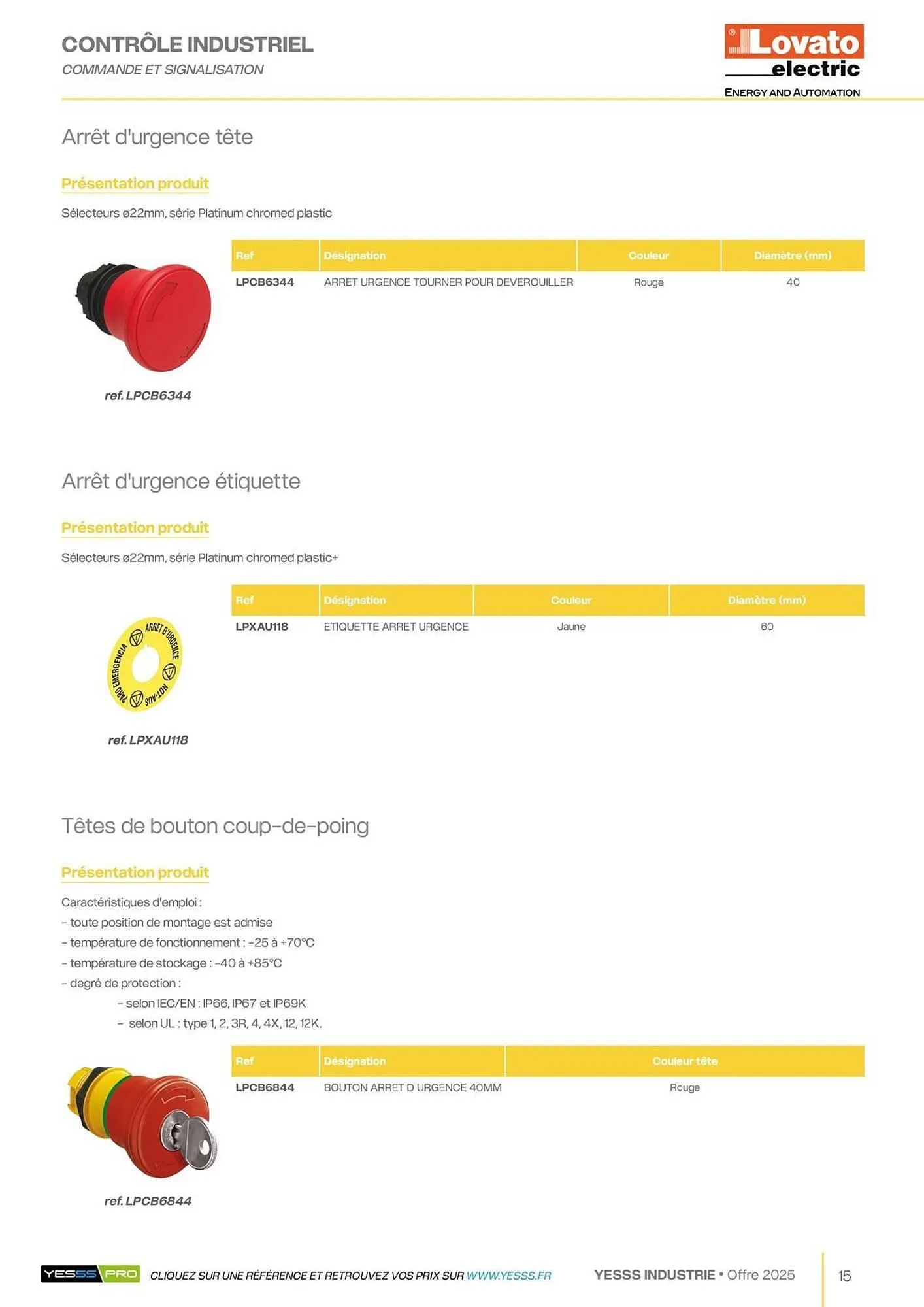Catalogue Yesss electrique du 28 janvier au 31 décembre 2025 - Catalogue page 17