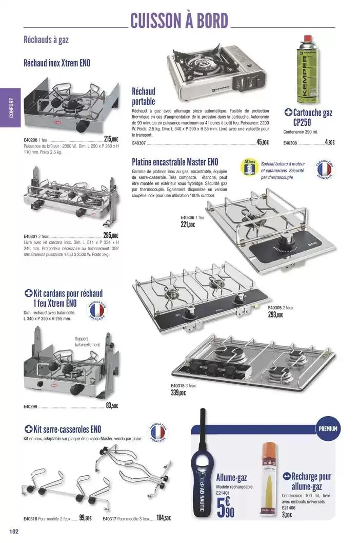 Catalogue Accastillage Diffusion 2025 du 1 janvier au 31 décembre 2025 - Catalogue page 104