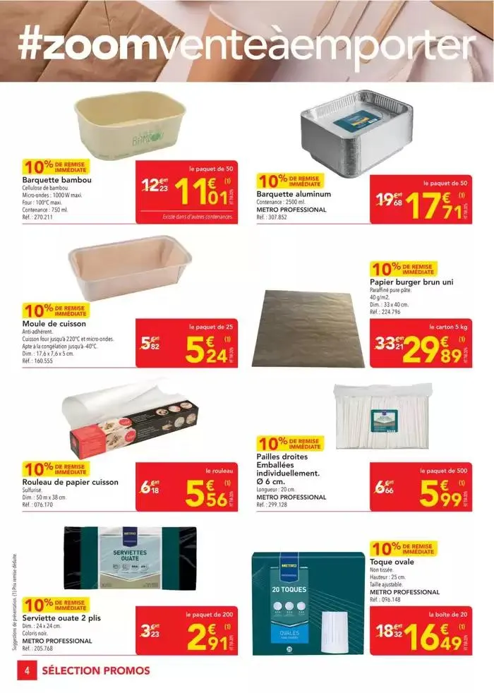 Metro #Sélection Promos Equipement du 28 février au 26 mars 2025 - Catalogue page 4