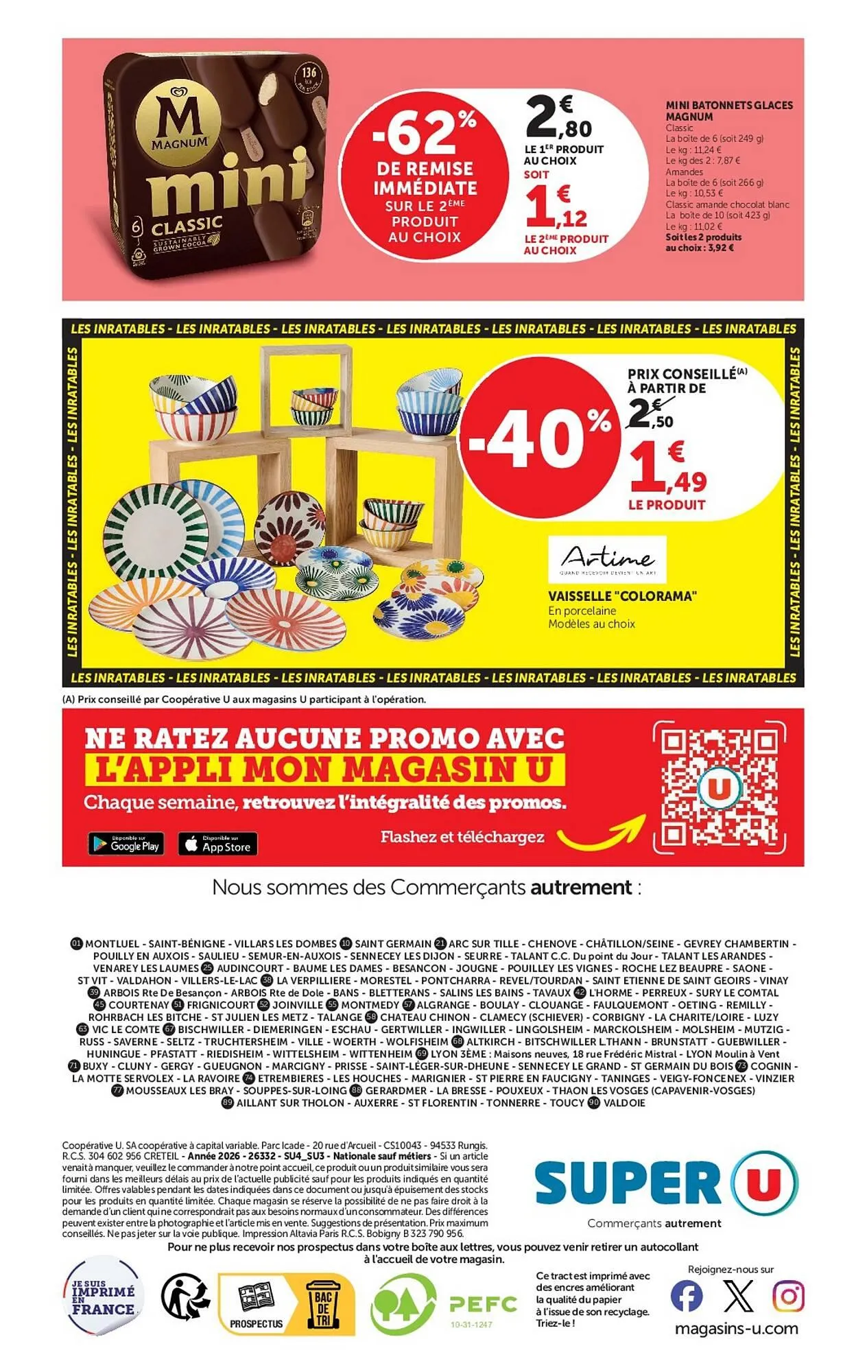 Catalogue Super U du 7 juillet au 9 août 2026 - Catalogue page 32