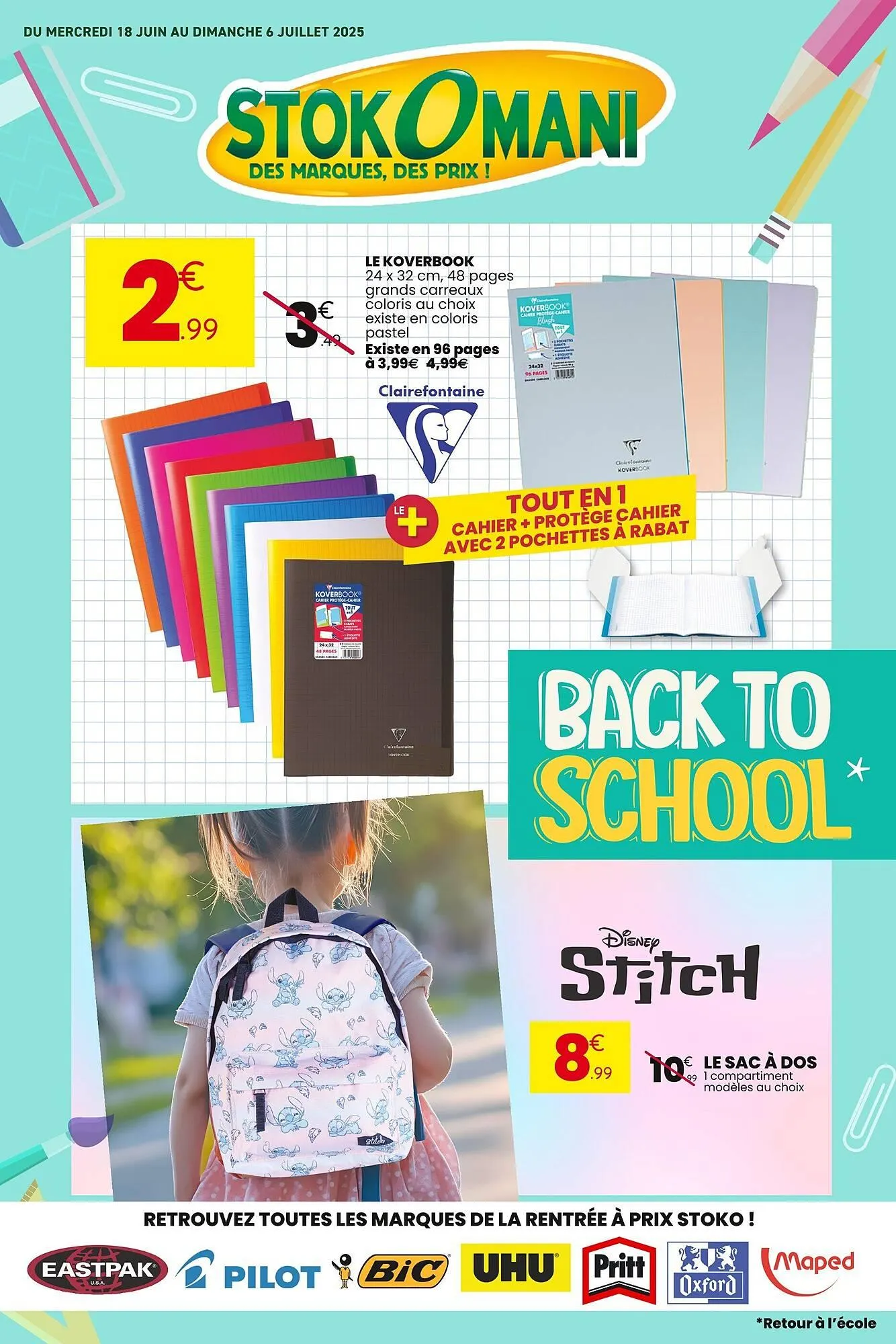 Catalogue Stokomani du 18 juin au 6 juillet 2025 - Catalogue page 1