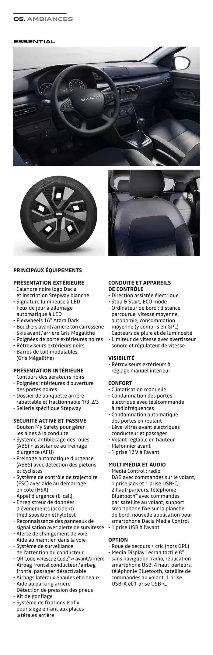 Dacia Sandero Stepway du 8 novembre au 8 novembre 2025 - Catalogue page 11