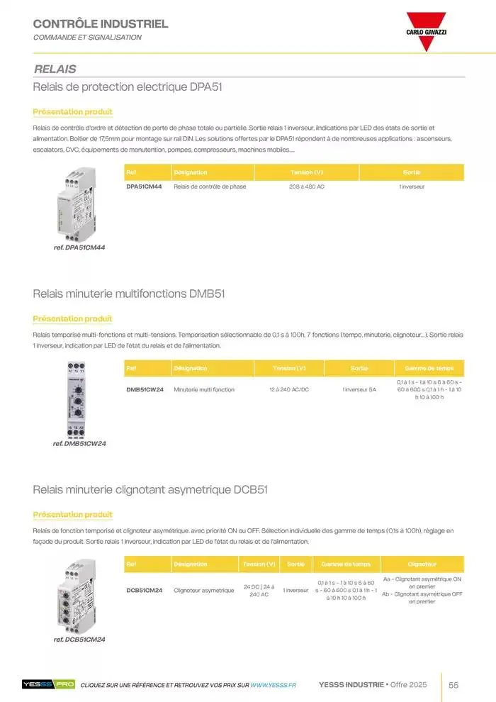 Industrie 2025 du 28 janvier au 31 décembre 2025 - Catalogue page 57