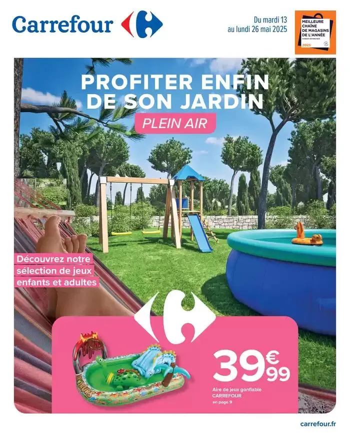 SPÉCIAL PLEIN AIR du 13 mai au 26 mai 2025 - Catalogue page 1